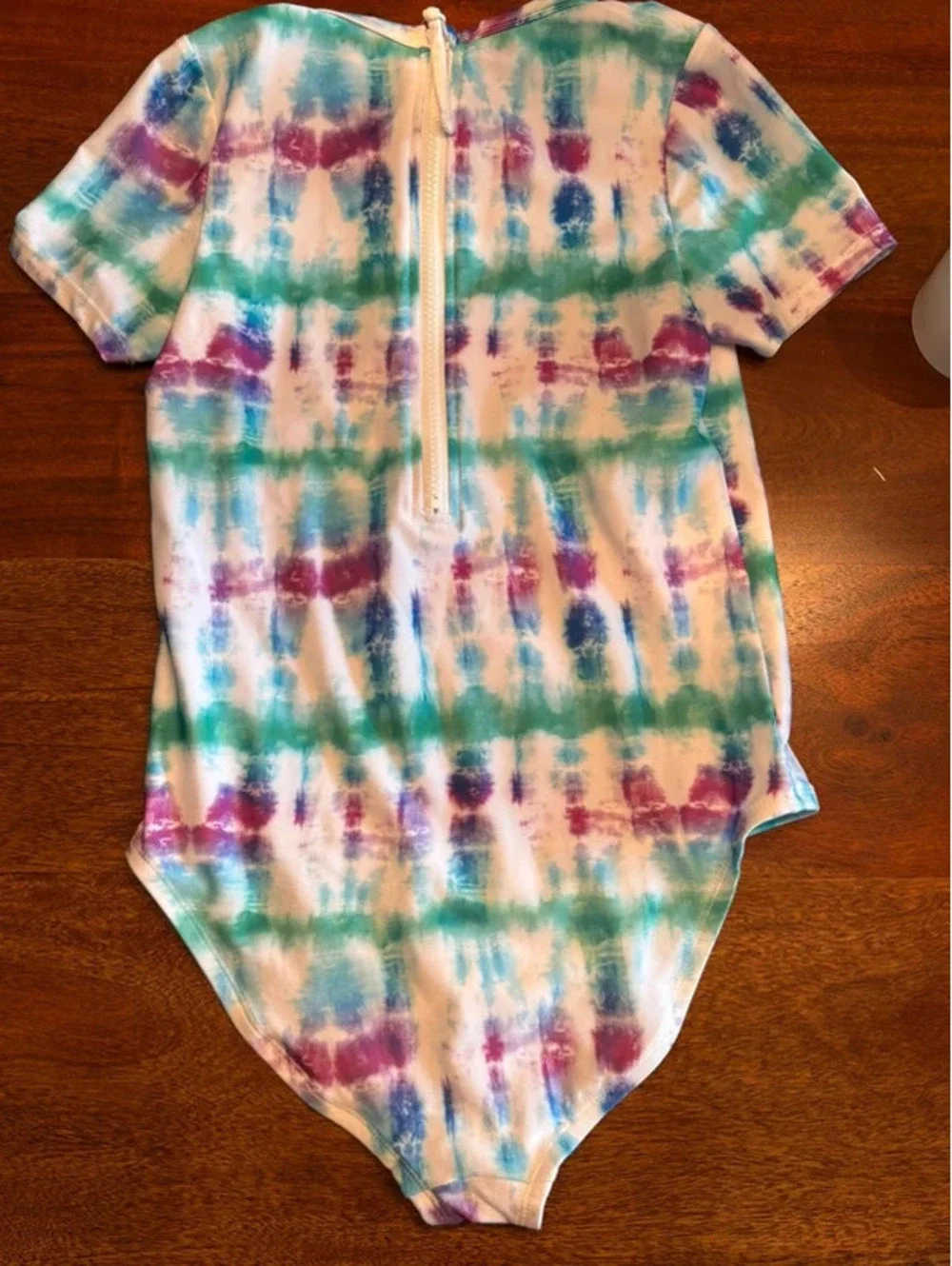 Girl’s One-Piece Bathing Suit. Size 14.